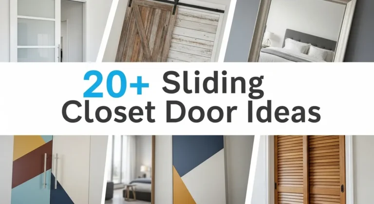 20+ Custom Sliding Closet Door Ideas That Maximize Storage Potential