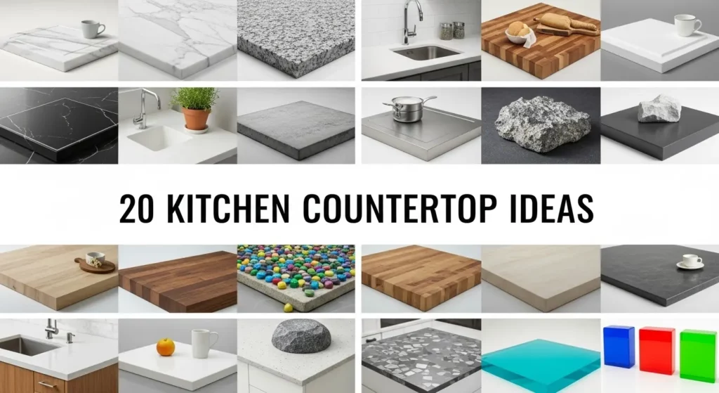 20 Kitchen Countertops Ideas Innovative Materials That Redefine Modern Design