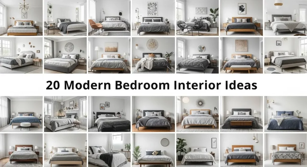 20 Modern Bedroom Interior Ideas That Blend Style and Functionality