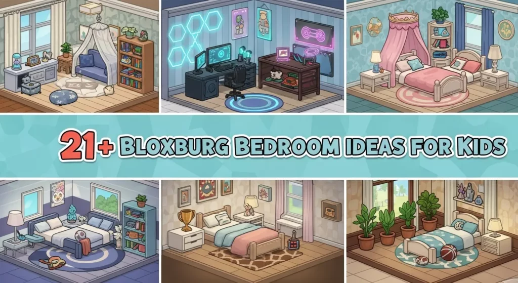 21+ Fun and Creative Bloxburg Bedroom Ideas for Kids