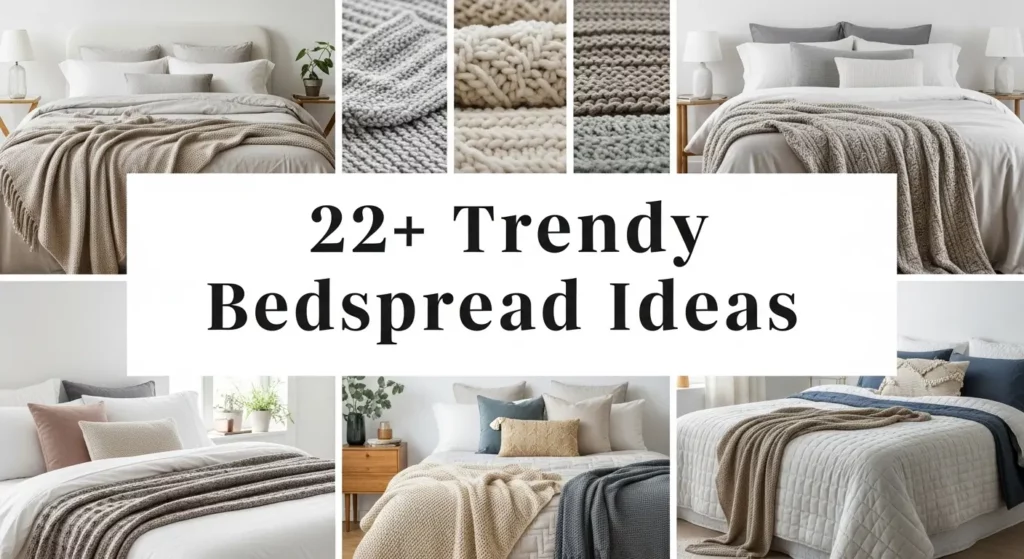 22+ Trendy Bedspread Ideas to Give Your Bedroom a Cozy Look