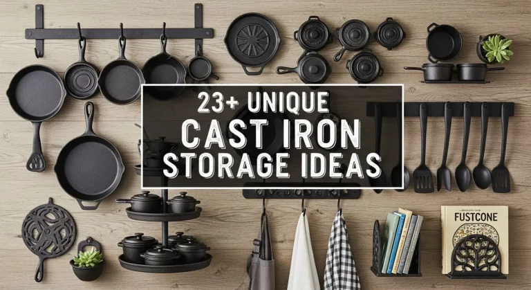 23+ Unique Cast Iron Storage Ideas for Stylish Organization