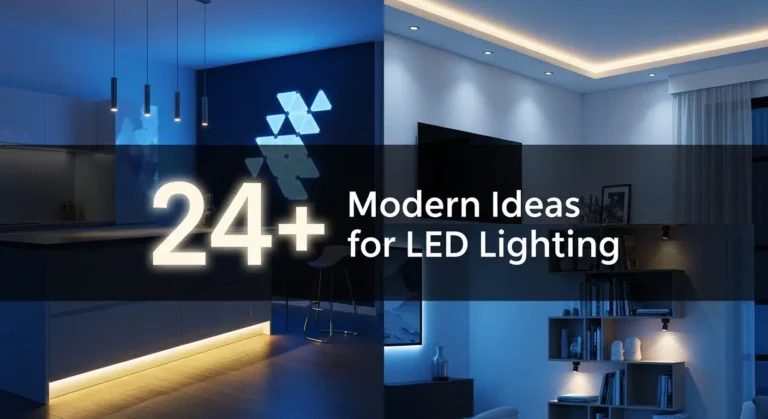 24+ Modern Ideas for LED Lighting to Brighten Every Room
