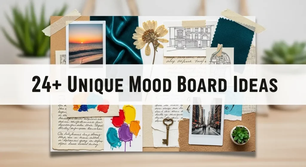 24+ Unique Mood Board Ideas to Spark Your Creativity