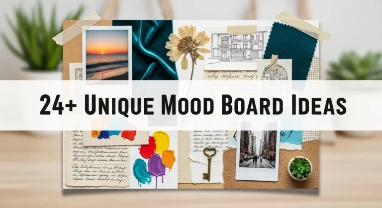 24+ Unique Mood Board Ideas to Spark Your Creativity