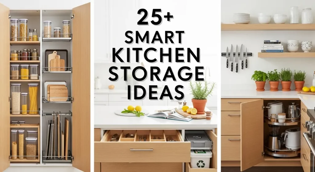 25+ Smart Kitchen Storage Ideas