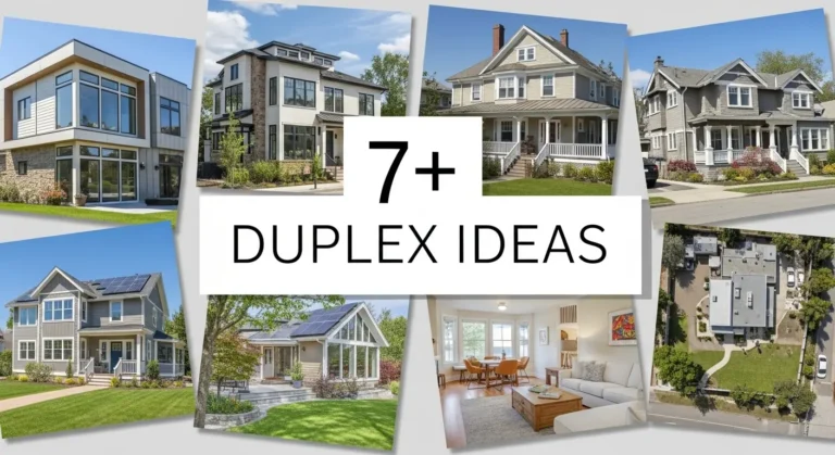 7+ Duplex Ideas for Contemporary Modern Living Multi-Family Homes
