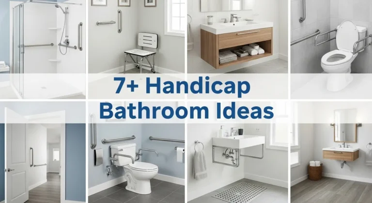7+ Handicap Bathroom Ideas for Independent Living