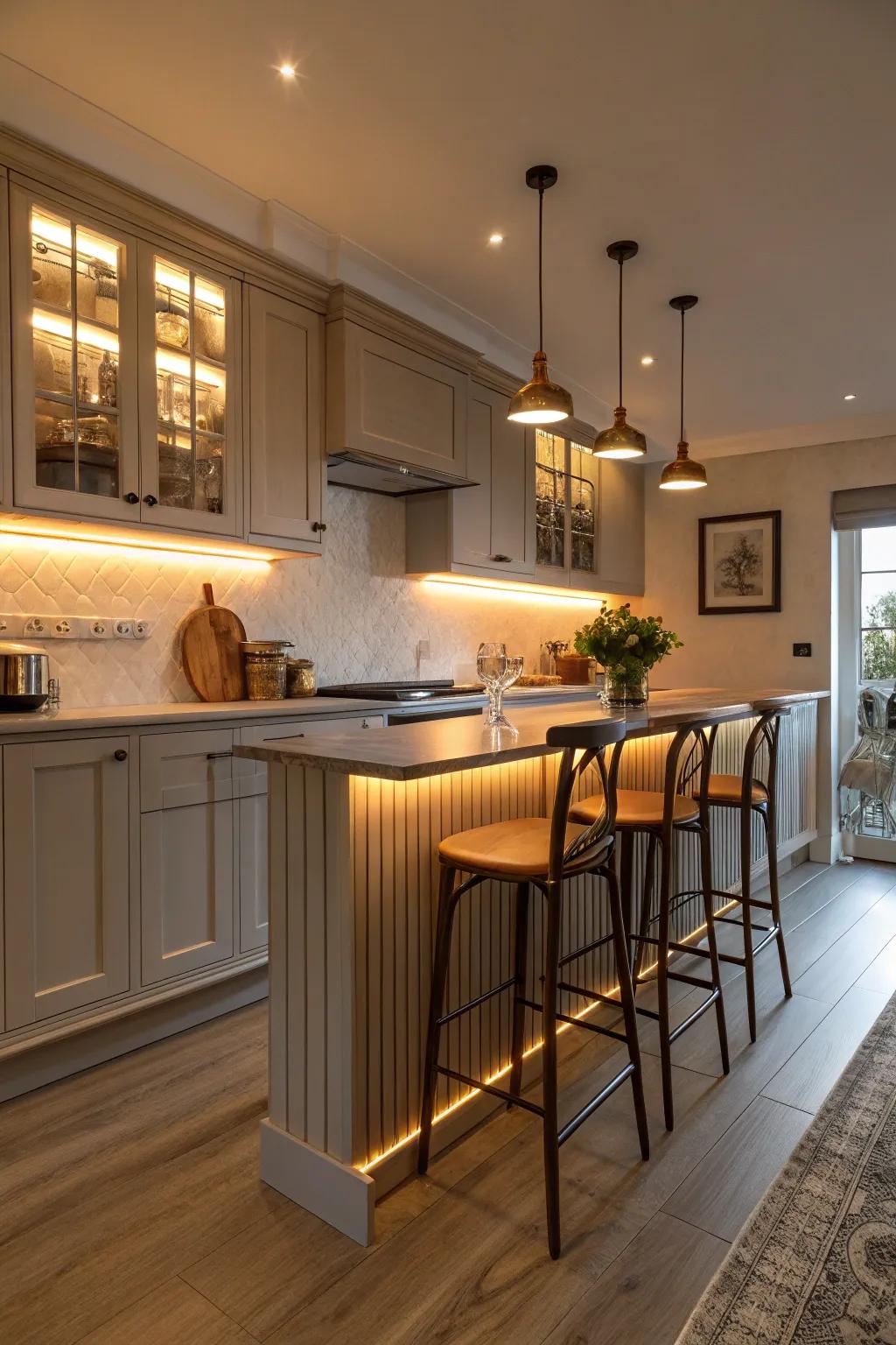 Photo inspiration: Textured Wainscoting In Large Kitchens Reference: 15 Wainscoting Ideas With Stunning Finish Combinations