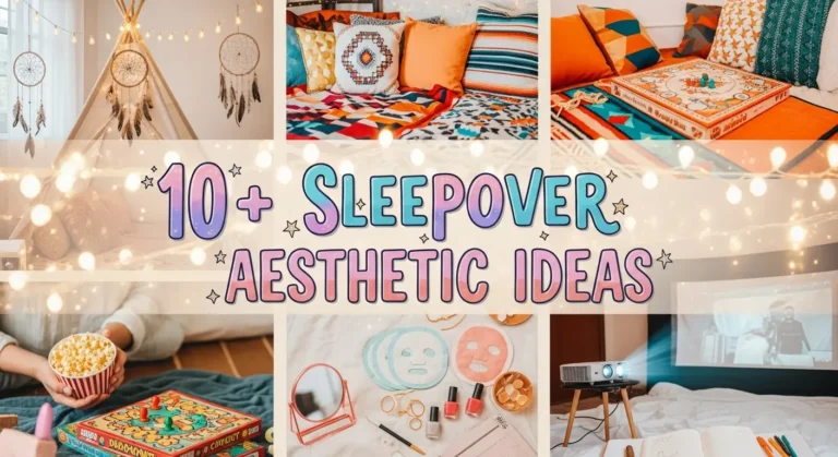 10+ Sleepover Aesthetic Ideas to Create the Perfect Cozy Night
