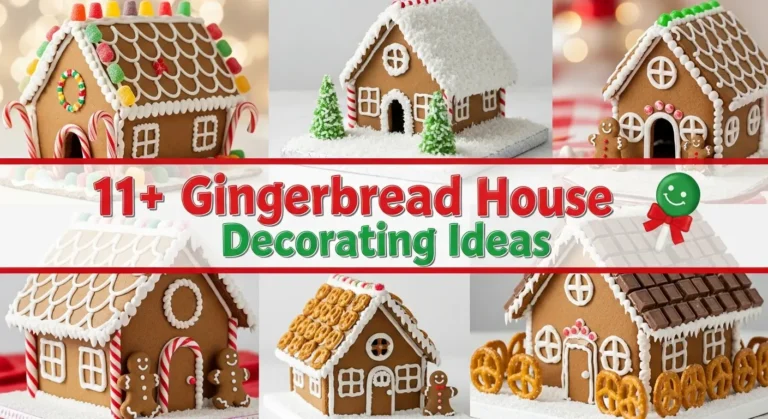 11+ Gingerbread House Decorating Ideas Using Natural and Healthy Ingredients