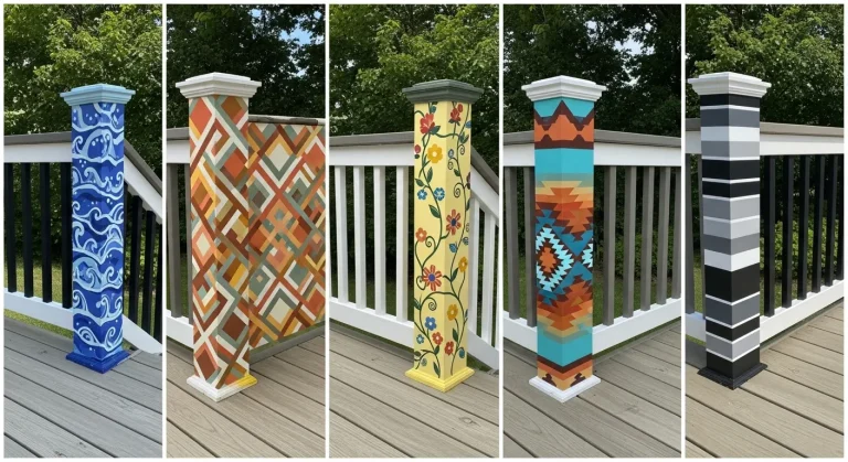 12+ Painted Deck Railing Ideas to Transform Your Outdoor Space