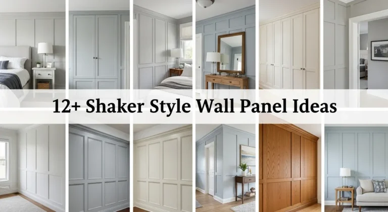 12+ Shaker Style Wall Panel Ideas That Will Elevate Any Room