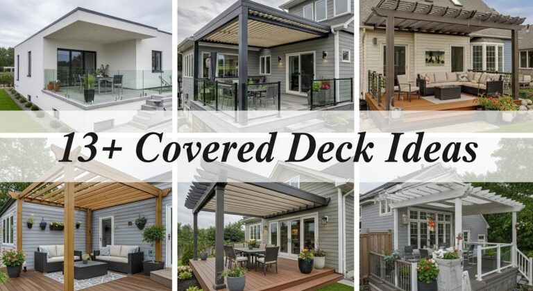 13+ Covered Deck Ideas That Will Make You Want to Live Outdoors