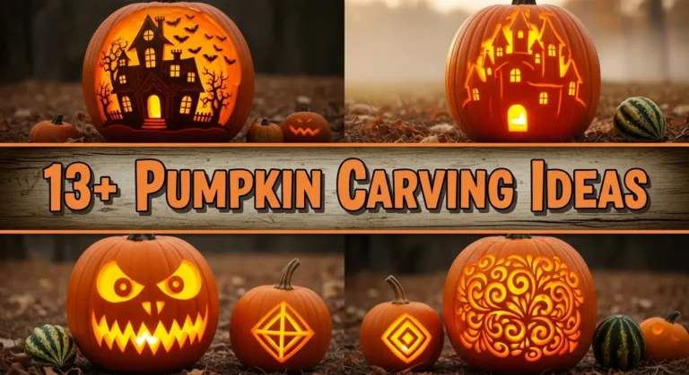 13+ Creative Pumpkin Carving Ideas for Spooky Halloween Fun