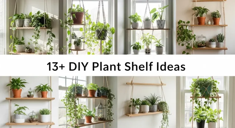 13+ DIY Plant Shelf Ideas to Transform Your Home Into a Green Paradise
