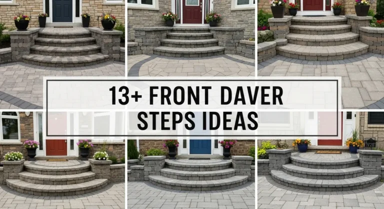 13+ Front Door Paver Steps Ideas to Transform Your Home's Entrance