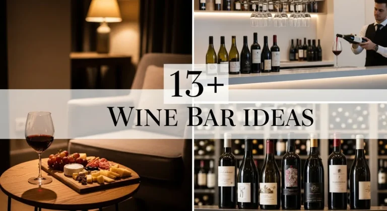 13+ Wine Bar Ideas to Create Your Perfect Home Entertainment Space