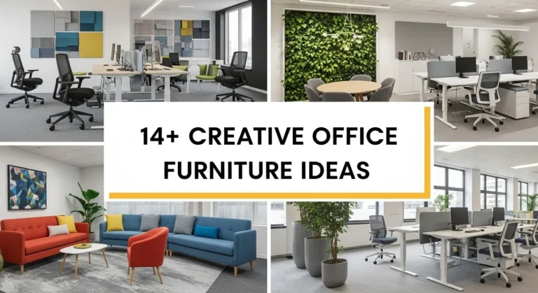 14+ Creative Office Furniture Ideas That Blend Style and Functionality