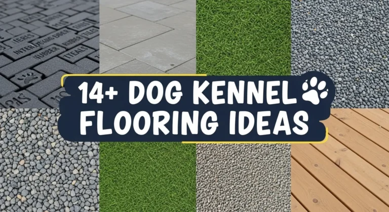 14+ Dog Kennel Flooring Ideas for Maximum Comfort and Safety