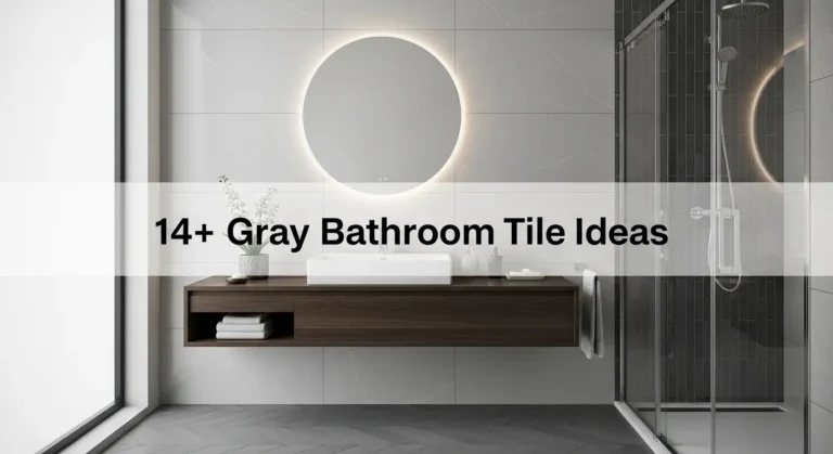 14+ Gray Bathroom Tile Ideas That Create Stunning Modern Spaces