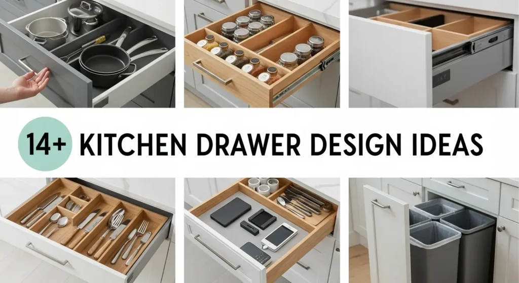 14+ Kitchen Drawer Design Ideas to Transform Your Storage Space