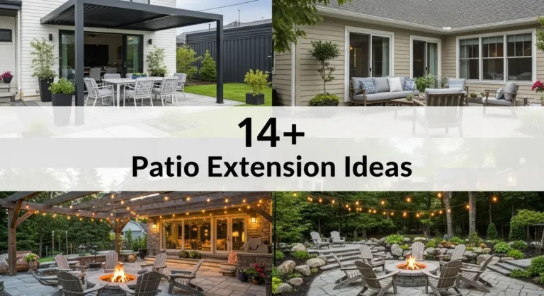 14+ Patio Extension Ideas to Double Your Outdoor Living Area