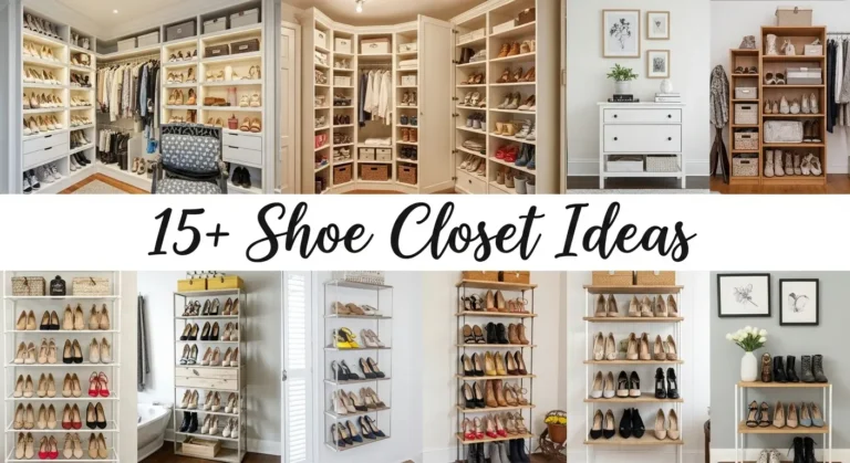 15+ Shoe Closet Ideas to Organize Your Collection in Style