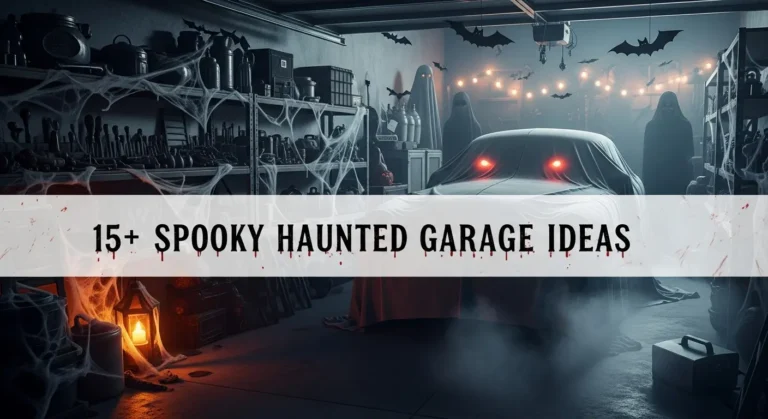 15+ Spooky Haunted Garage Ideas to Transform Your Space Into a Halloween Nightmare