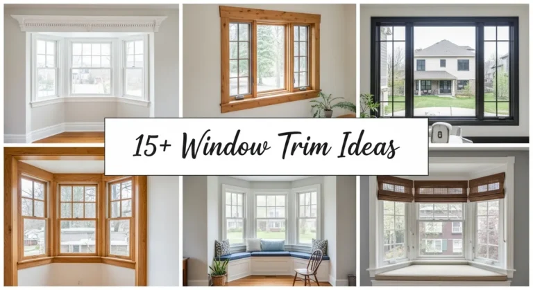 15+ Window Trim Ideas to Match Your Personal Style and Home Decor
