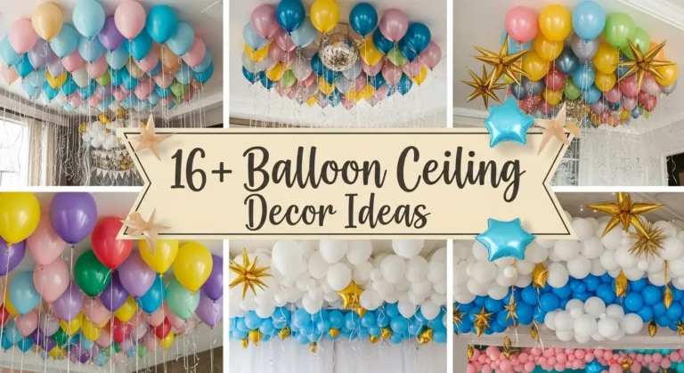 16+ Balloon Ceiling Decor Ideas for Unforgettable Celebrations