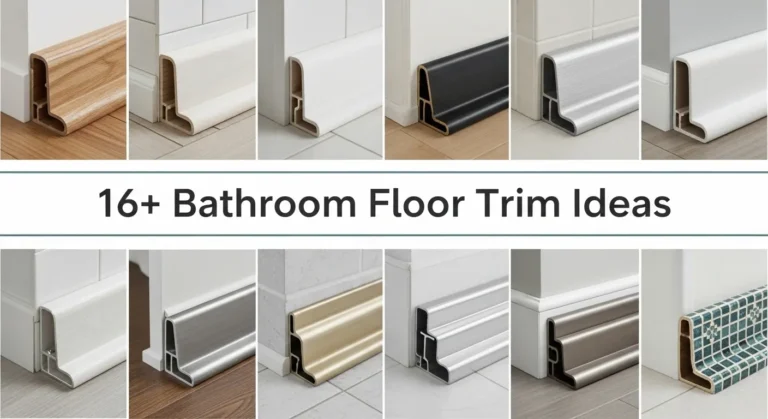16+ Bathroom Floor Trim Ideas From Basic to Luxurious Finishes