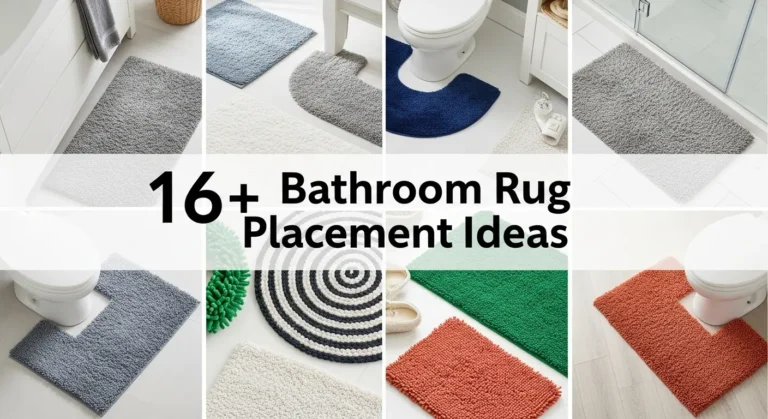 16+ Bathroom Rug Placement Ideas That Transform Your Space