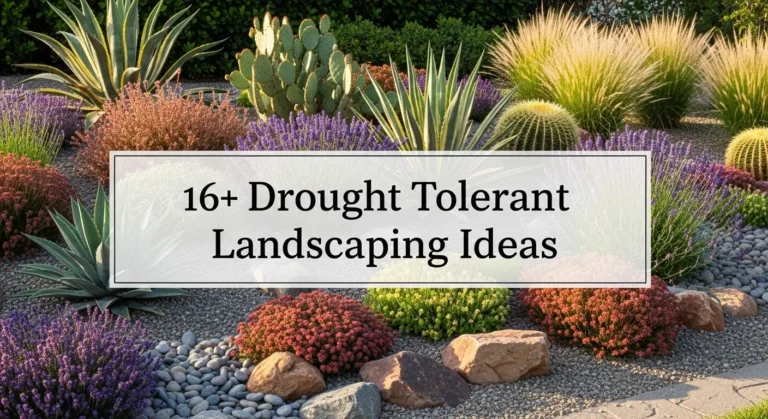 16+ Colorful Drought Tolerant Landscaping Ideas That Bloom All Season