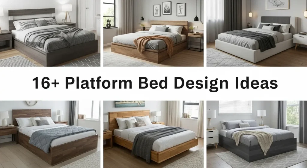 16+ Floating Platform Bed Design Ideas That Create Airy Modern Vibes