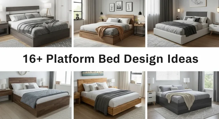 16+ Floating Platform Bed Design Ideas That Create Airy Modern Vibes
