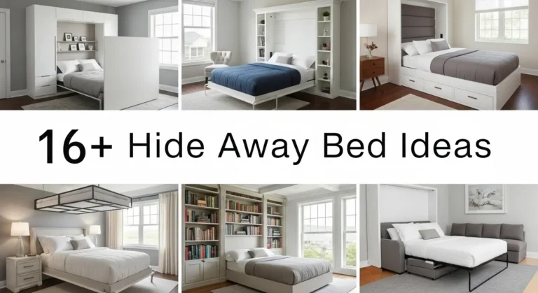16+ Hide Away Bed Ideas to Transform Your Small Space Into a Multi-Functional Haven