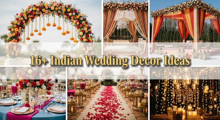 16+ Indian Wedding Decor Ideas That Create Royal Celebration Magic