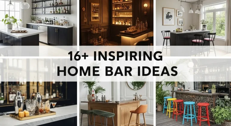 16+ Inspiring Home Bar Ideas to Transform Your Space Into an Entertainment Haven