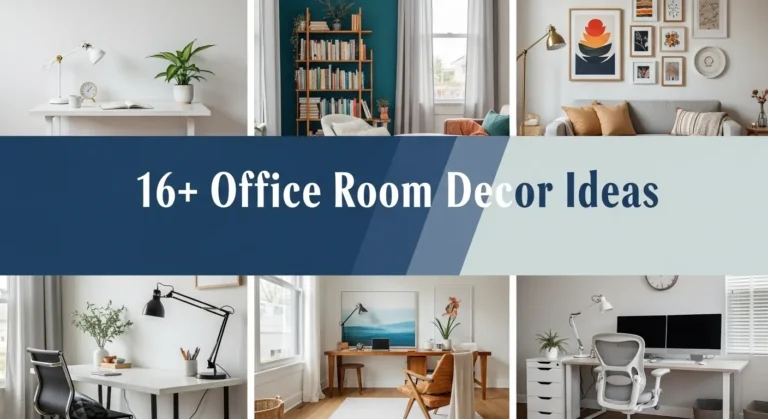 16+ Office Room Decor Ideas to Transform Your Workspace Into a Productivity Haven