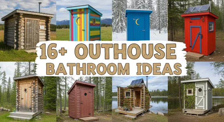 16+ Outhouse Bathroom Ideas for Outdoor and Pool House Bathrooms