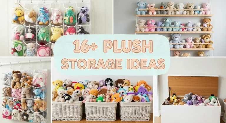 16+ Plush Storage Ideas That Match Your Home Decor