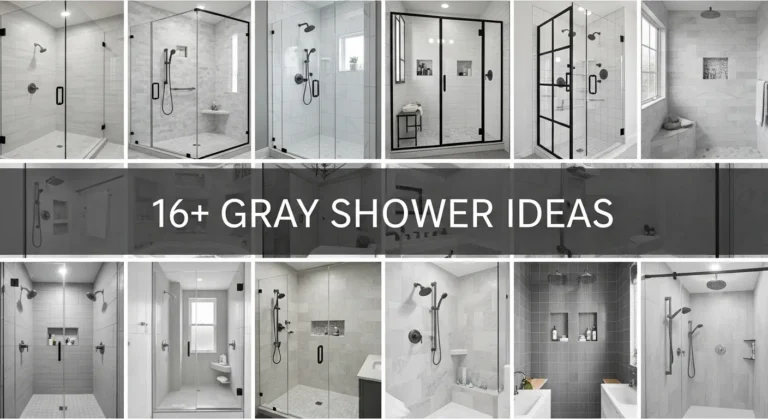 16+ Stunning Gray Shower Ideas for Your Dream Bathroom