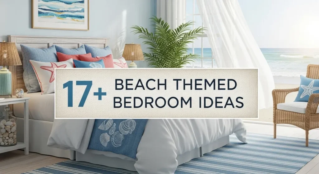 17+ Beach Themed Bedroom Ideas You'll Love