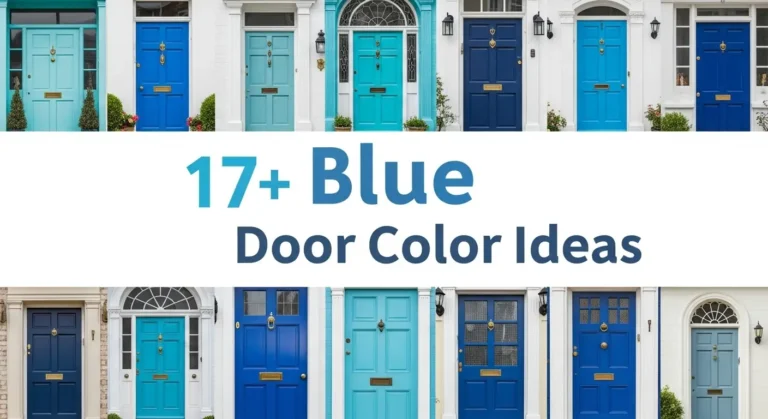 17+ Blue House Door Color Ideas That Create Perfect Curb Appeal