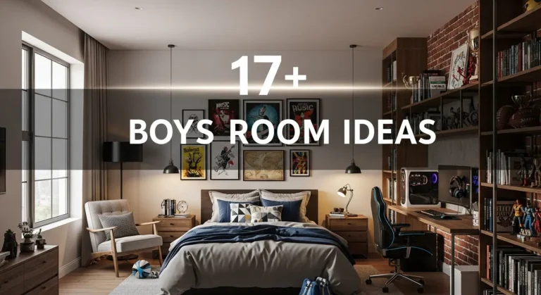 17+ Boys Room Ideas That Will Make Any Kid's Space Amazing