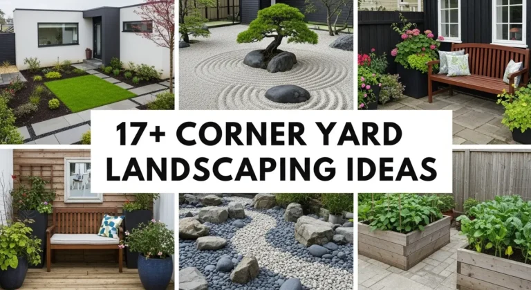17+ Corner Yard Landscaping Ideas to Turn Dead Space Into Your Garden's Crown Jewel