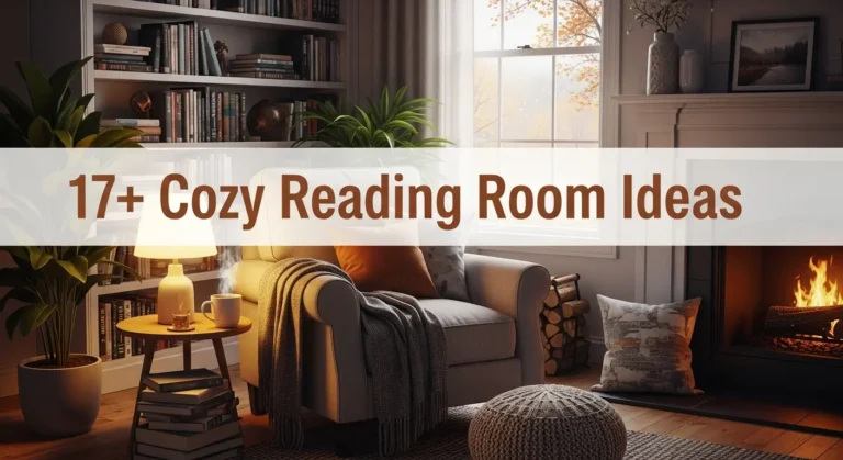 17+ Cozy Reading Room Ideas That Turn Any Corner Into a Literary Haven
