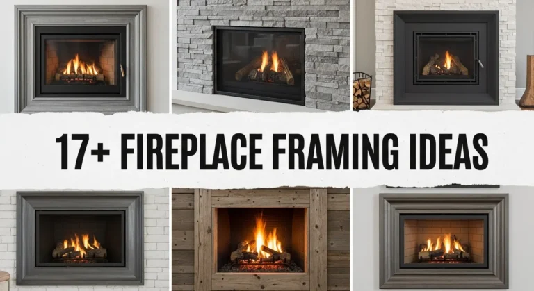 17+ DIY Fireplace Framing Ideas for Every Home Style