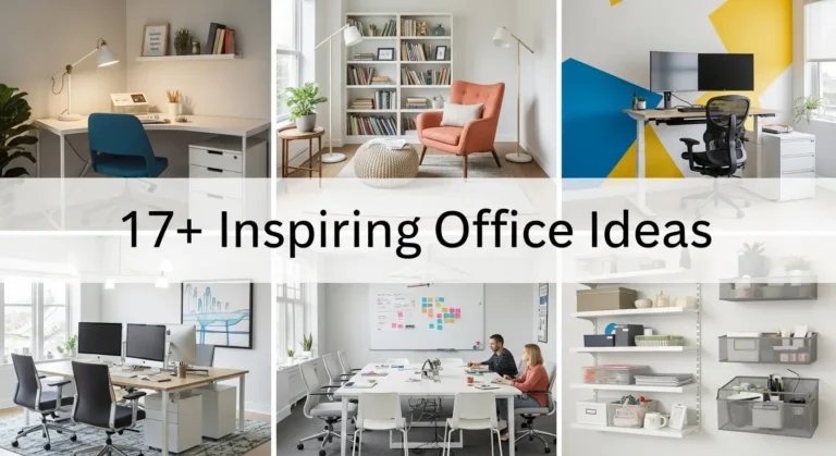 17+ Inspiring Office Ideas That Will Boost Your Productivity